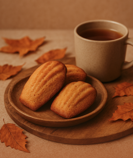Madeleines d’automne low FODMAP : la douceur parfaite pour un goûter digeste